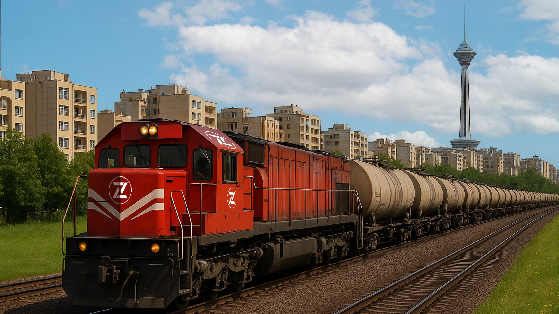 راه آهن حمل و نقل